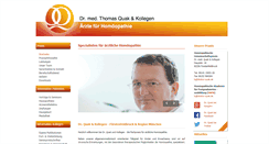Desktop Screenshot of doktor-quak.de