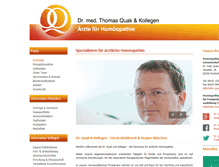Tablet Screenshot of doktor-quak.de